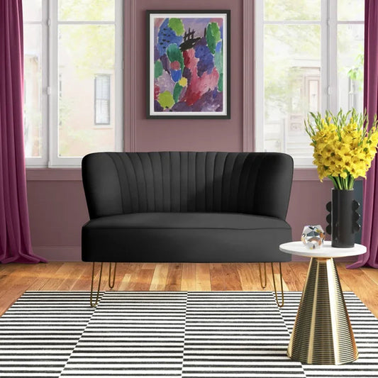 Eloisa 45'' Upholstered Loveseat Sofa