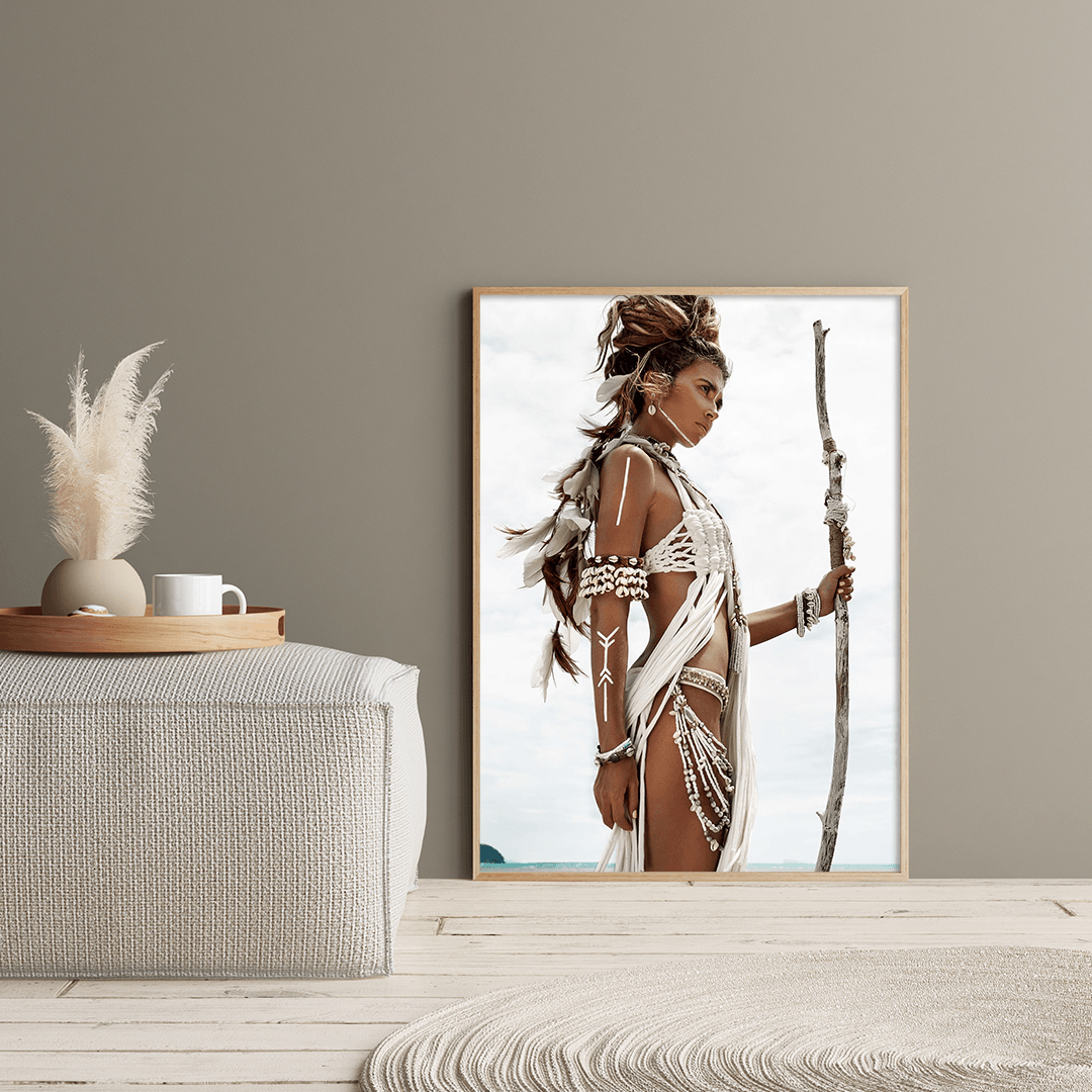 Warrior Woman Prints - Nordic Side - Art + Prints, not-hanger