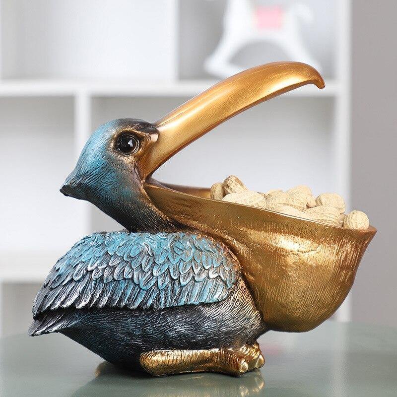Toucan Storage Figurine - Nordic Side - figurine, storage, toucan