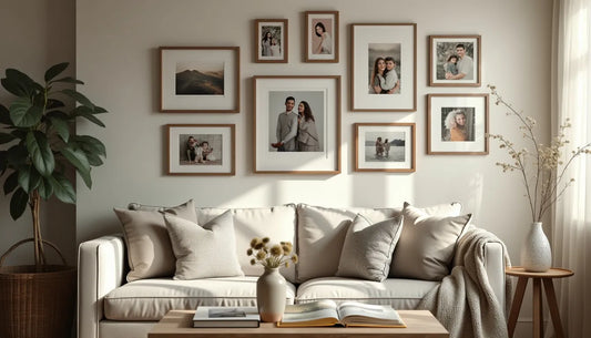 Discover creative ways to decorate your home with family photos, enhancing your space while preservi