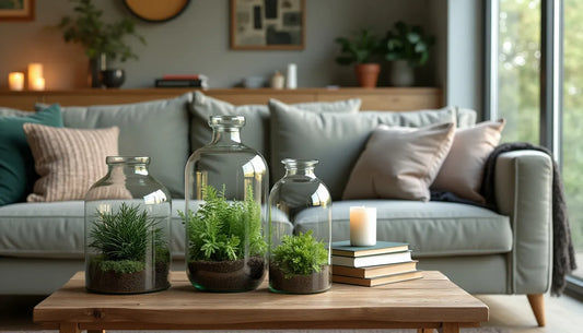 Discover creative tips for decorating with terrariums and elevate your home decor with delightful gr