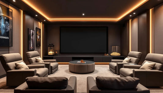 Transform your movie nights with our expert tips on designing a chic home theater that merges style