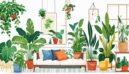 Discover the best indoor plants for every room in your home, enhancing aesthetics while improving ai