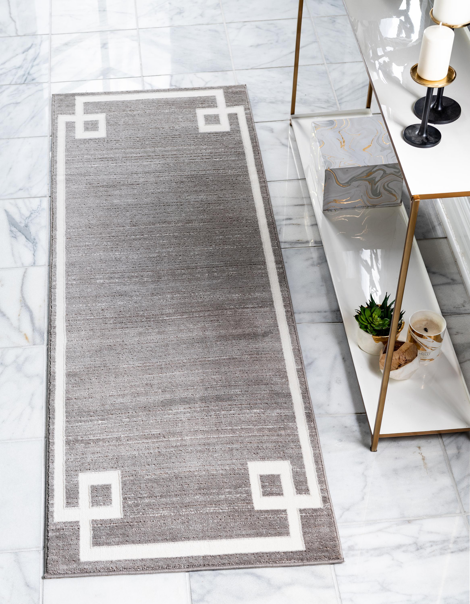 Dangelo - Modern European Border Rug - Nordic Side - abstract-rug, Area-rug, feed-cl0-over-80-dollars, geometric-rug, hallway-runner, large-rug, modern, modern-nordic, modern-pieces, modern-r