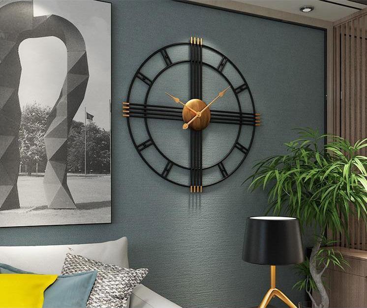 Calendula - Modern Art Deco Wall Clock - Nordic Side - 05-15, feed-cl0-over-80-dollars, modern-wall-clock