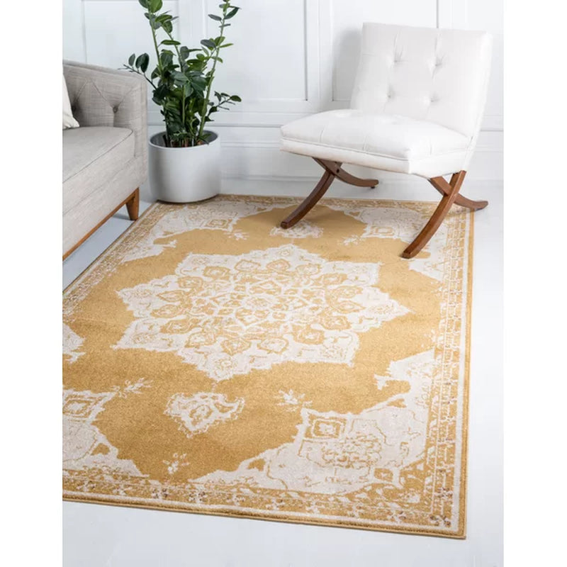 Whitwell Power Loom Performance Gold Rug