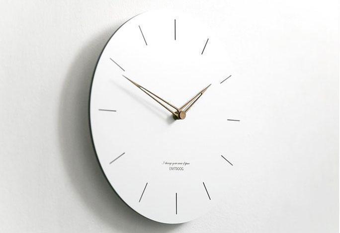 Elestren - Modern Minimalist Clock - Nordic Side - 05-15, feed-cl0-over-80-dollars, modern-wall-clock