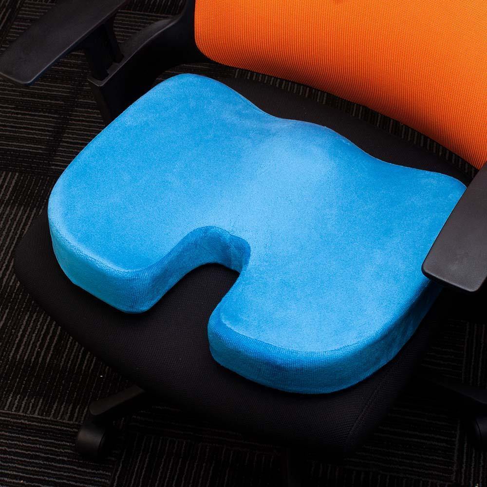 Orthopedic Memory Foam Breathable Seat Cushion For Pain Relief - Nordic Side - aylio coccyx orthopedic comfort foam seat cushion, aylio coccyx seat cushion, aylio orthopedic comfort foam cocc