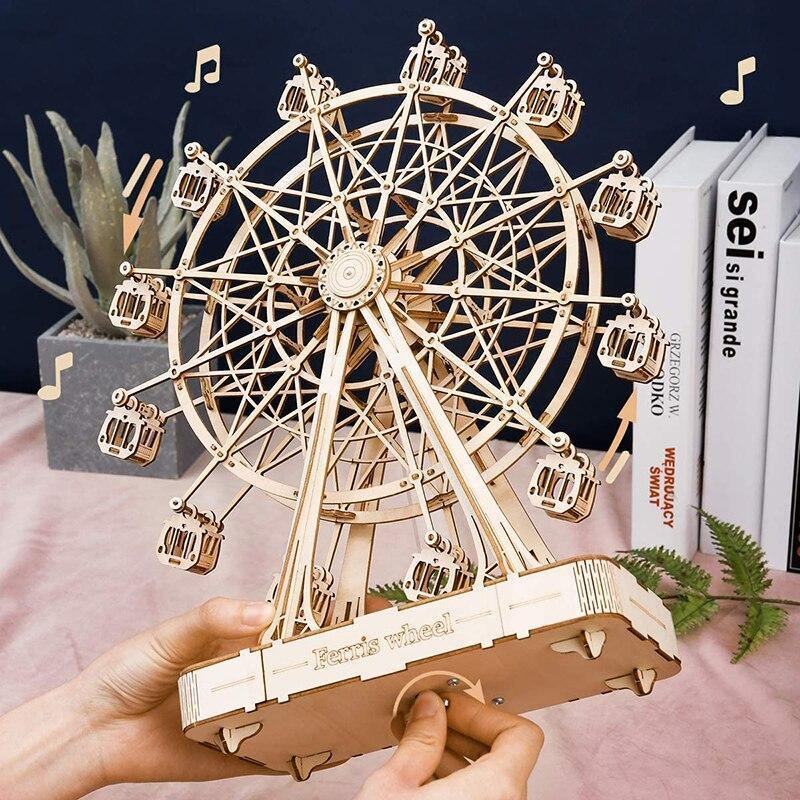 DIY Wooden Ferris Wheel - Nordic Side - 