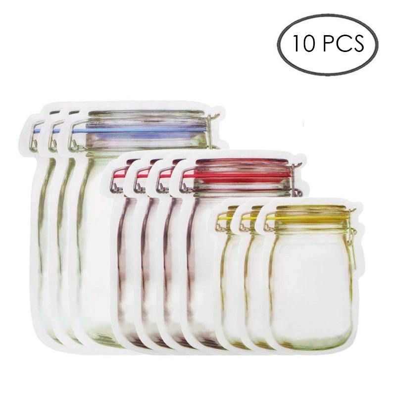 MasonPouch™ Reusable Mason Jar Bags - Nordic Side - 