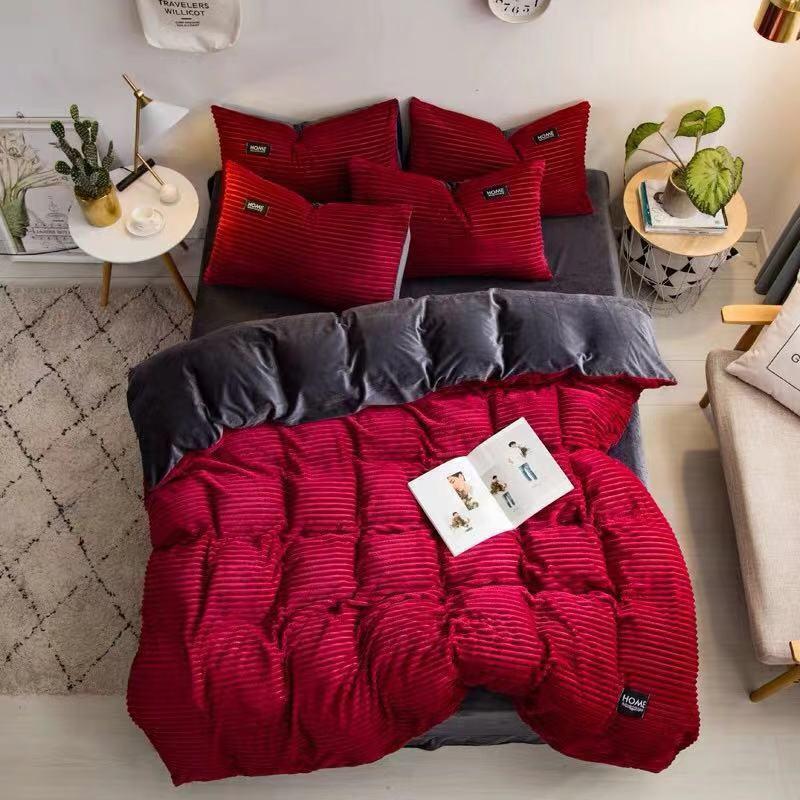 Crystal Velvet Bedding Set - Nordic Side - 