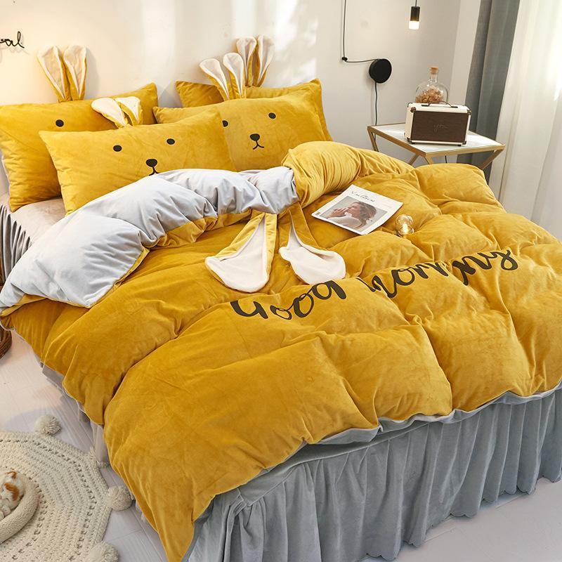 Good Morning Rabbit Ears Bedding Set - Nordic Side - 