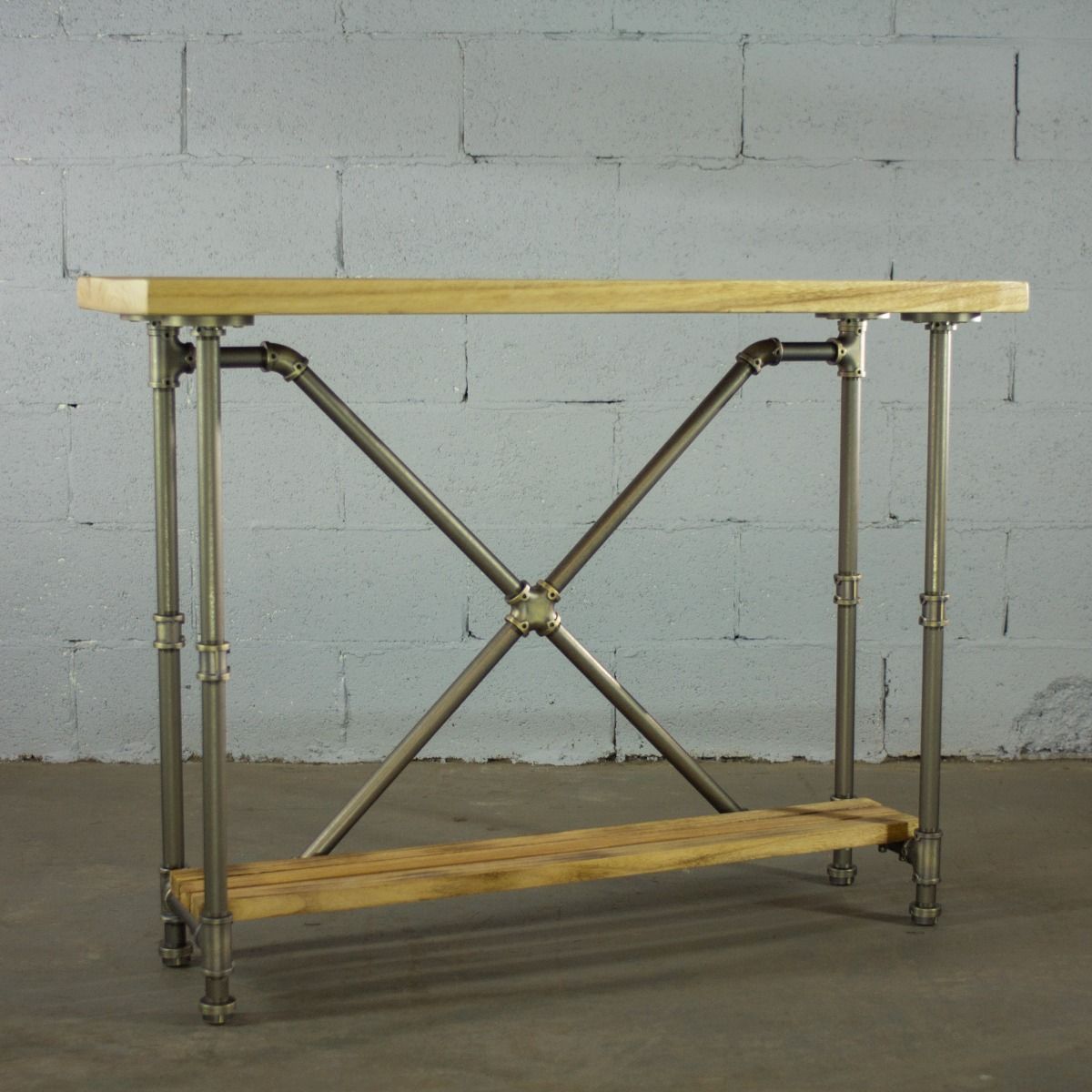 Two Tier Hallway Table - Nordic Side - 10-18, feed-cl0-over-80-dollars, furniture-pipeline, furniture-tag, US