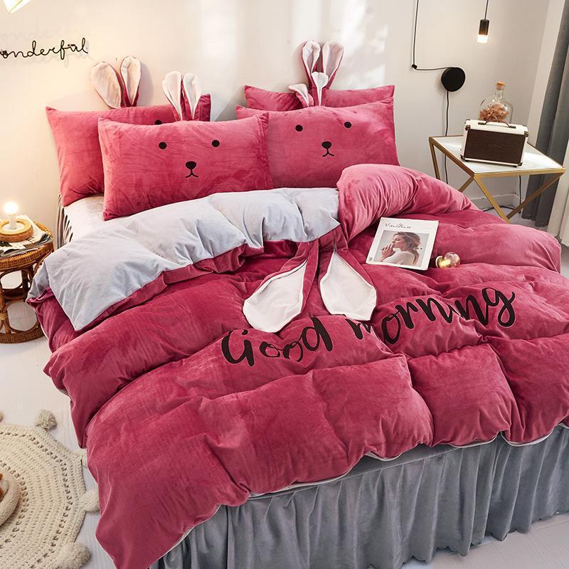 Good Morning Rabbit Ears Bedding Set - Nordic Side - 