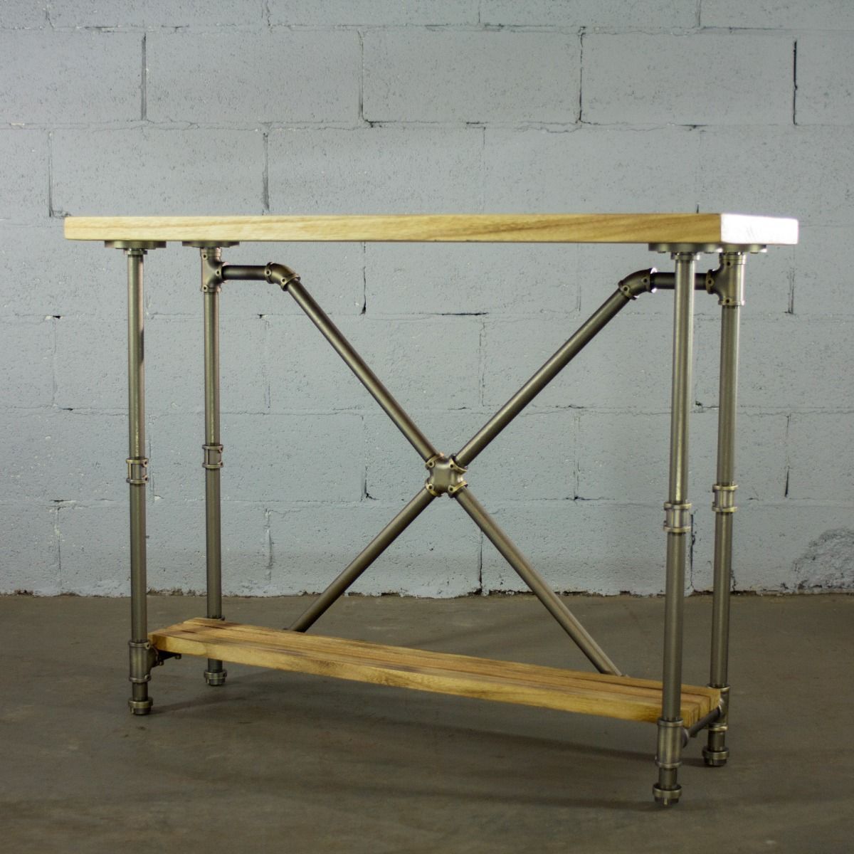 Two Tier Hallway Table - Nordic Side - 10-18, feed-cl0-over-80-dollars, furniture-pipeline, furniture-tag, US