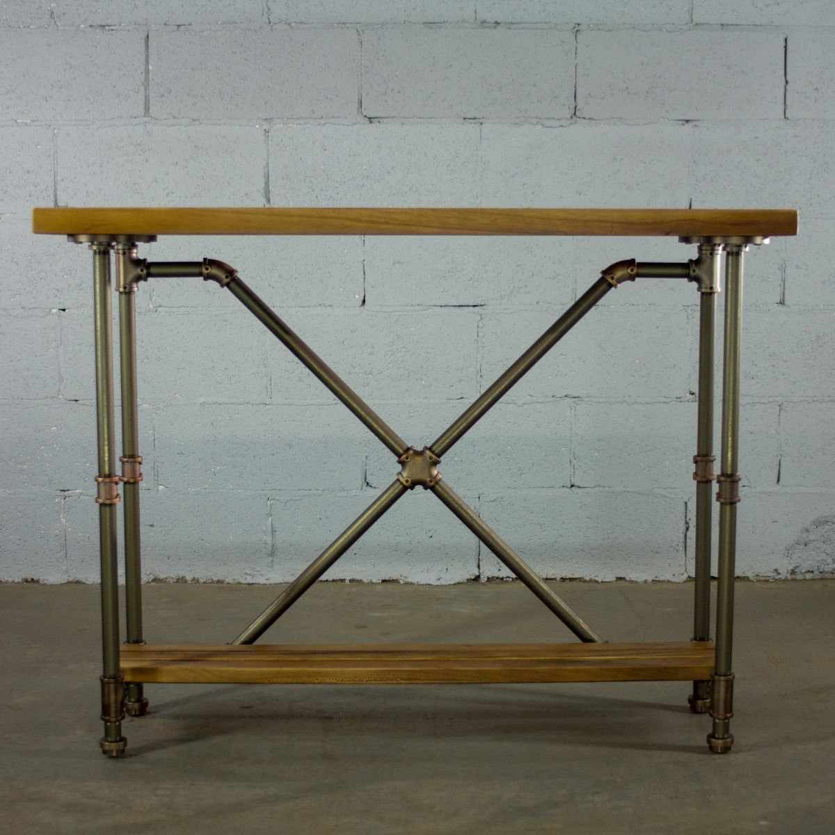 Two Tier Hallway Table - Nordic Side - 10-18, feed-cl0-over-80-dollars, furniture-pipeline, furniture-tag, US