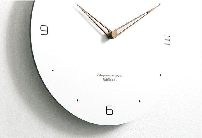 Elestren - Modern Minimalist Clock - Nordic Side - 05-15, feed-cl0-over-80-dollars, modern-wall-clock