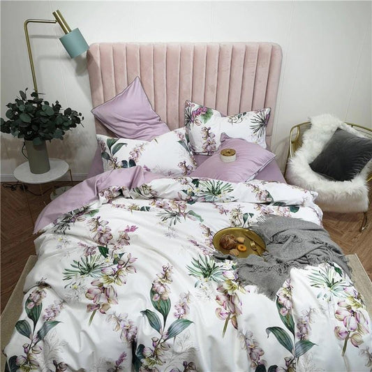 Gladiolus Duvet Cover Set (Egyptian Cotton)