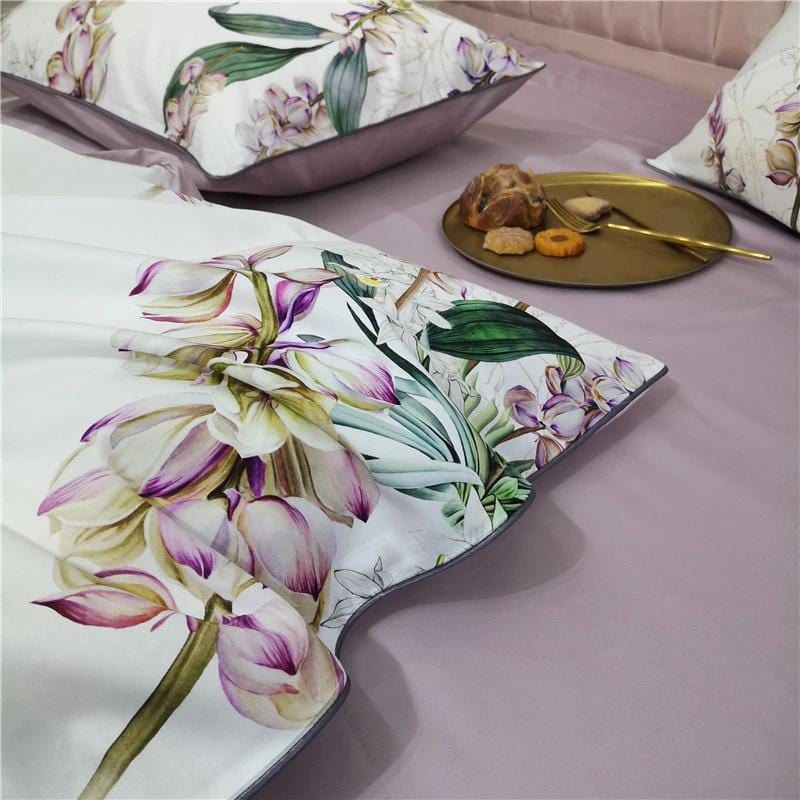 Gladiolus Duvet Cover Set (Egyptian Cotton)