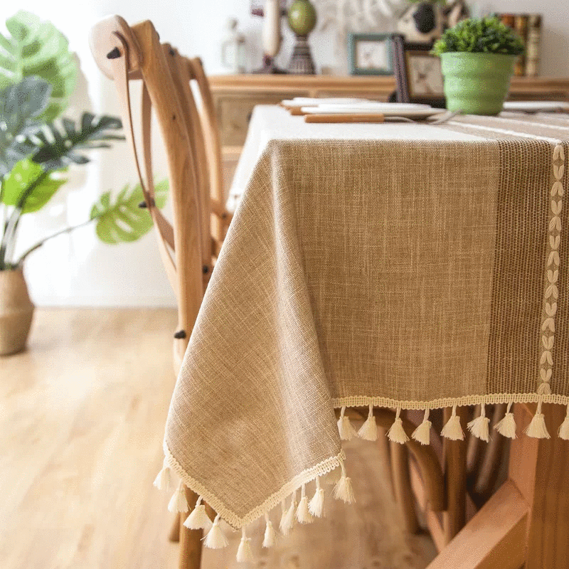 Dagda Elegant Cotton Tablecloth