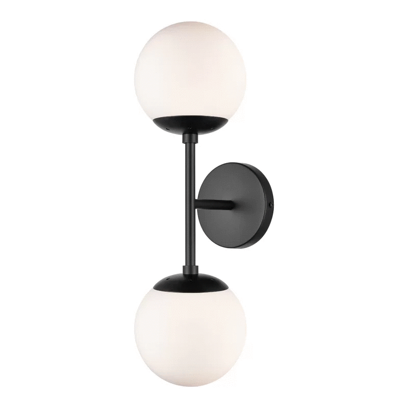 Assis Spherical Glass Wall Sconce