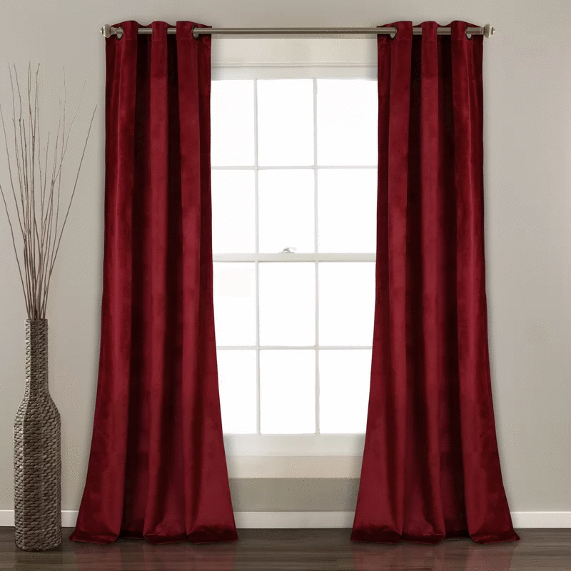 Larvas Velvet Curtain