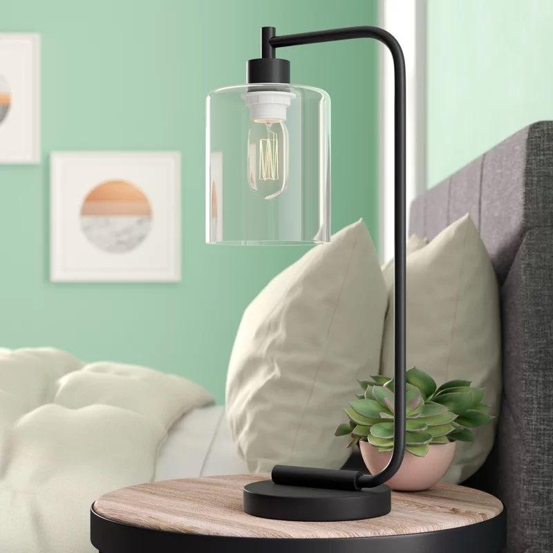 Pouso Industrial Table Lamp - Matte Black