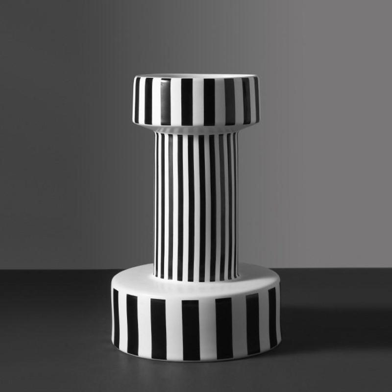 Chiguiri Striped Porcelain Vase - Chiguiri