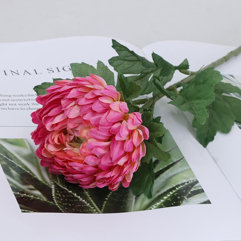 Artificial Realistic Chrysanthemum Bouquet