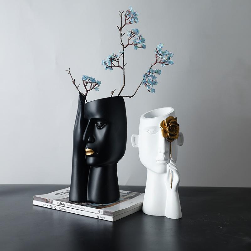 Abstract Portrait Vase Collection