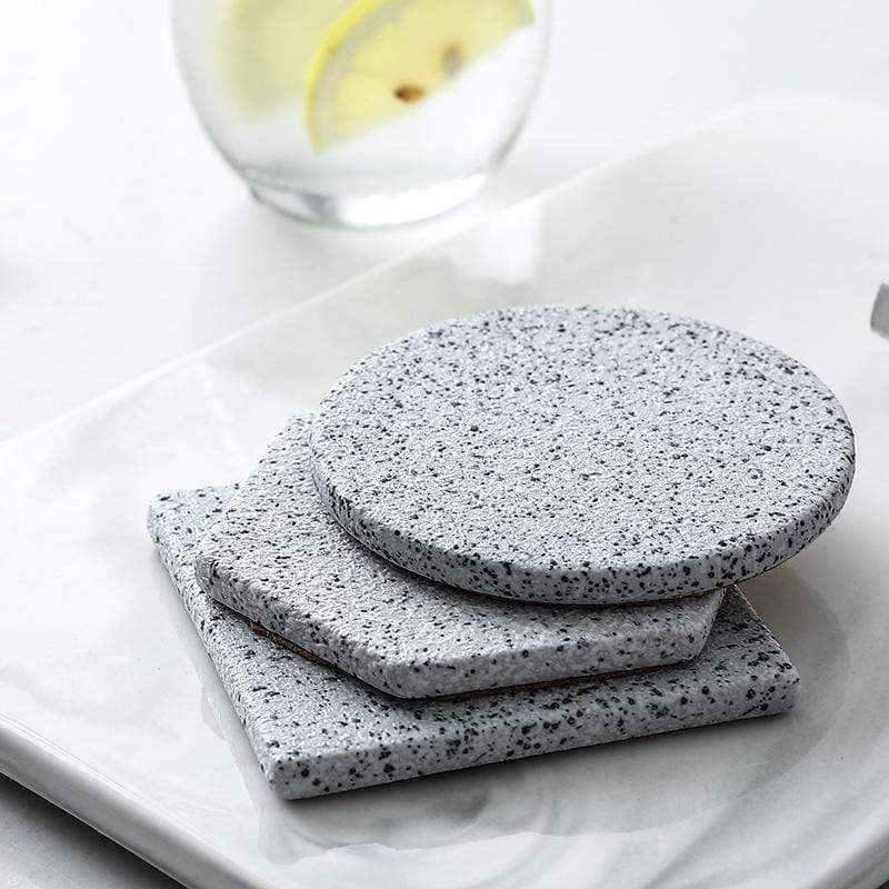 Granite Coaster - Nordic Side - coaster, dining