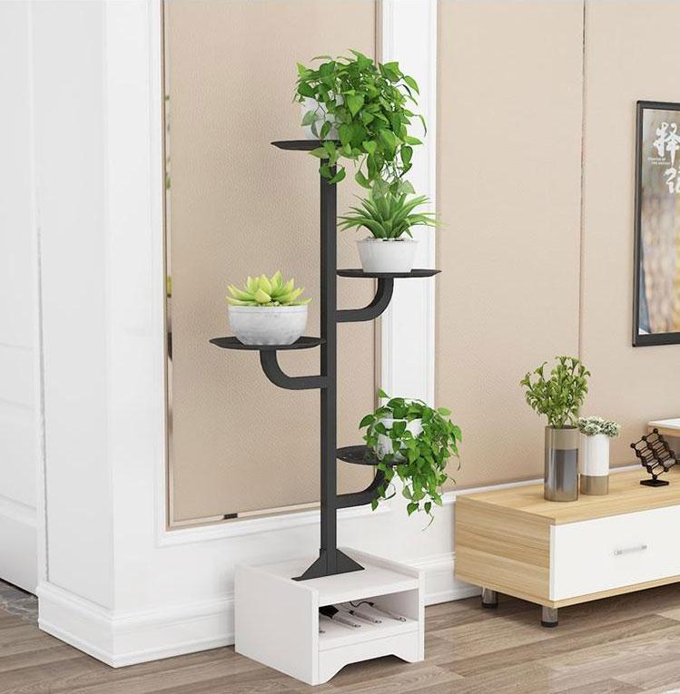 Arden - Modern Iron Tree Multi Level Planter Display - Nordic Side - 05-01, feed-cl0-over-80-dollars