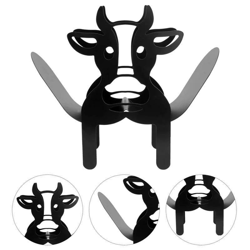 Decorative Cow Paper Holder - Nordic Side - cow, holder, paper, toilet