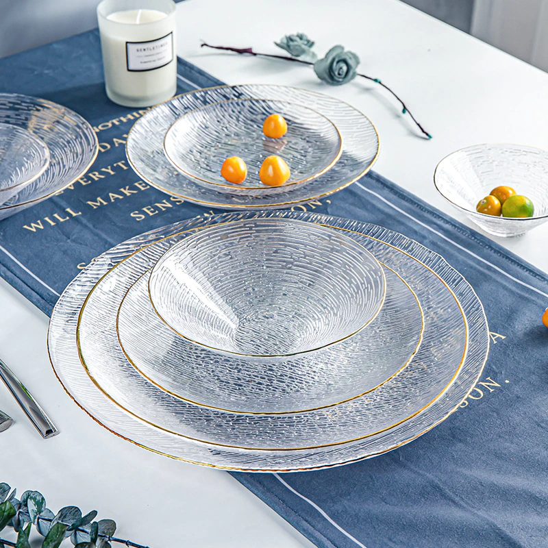 Claren Traditional Glass Dinnerware Set