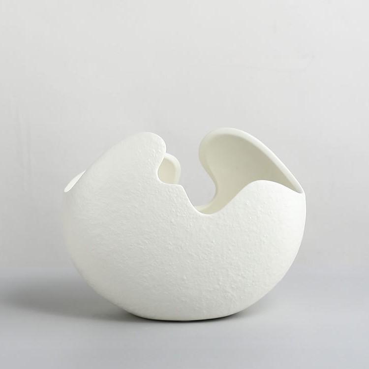 Eggshell Contemporary Eggshell Planter Vase