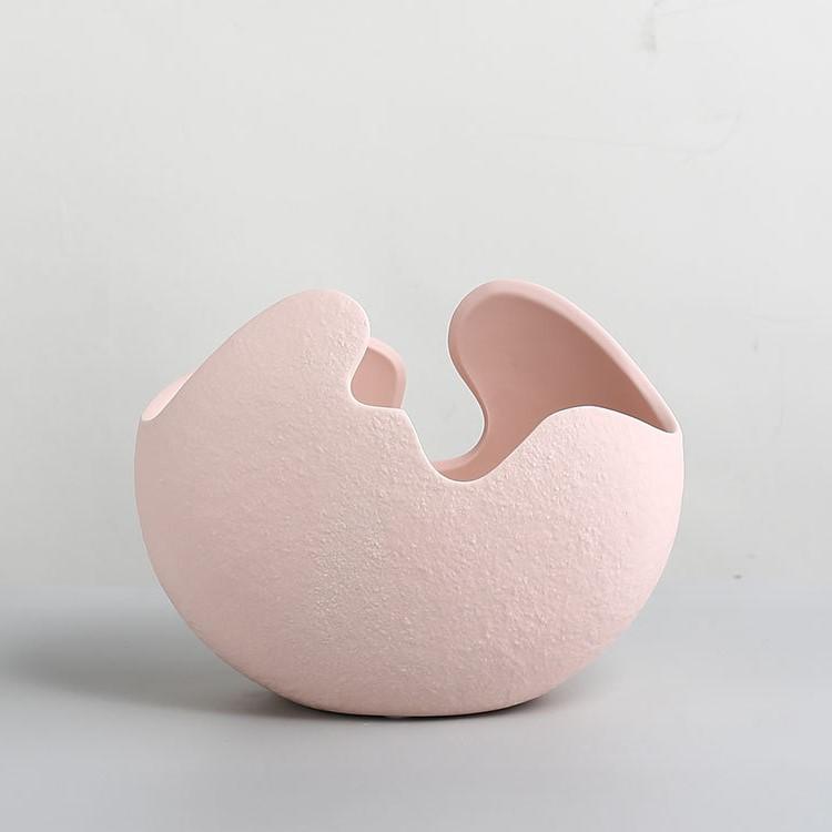 Eggshell Contemporary Eggshell Planter Vase