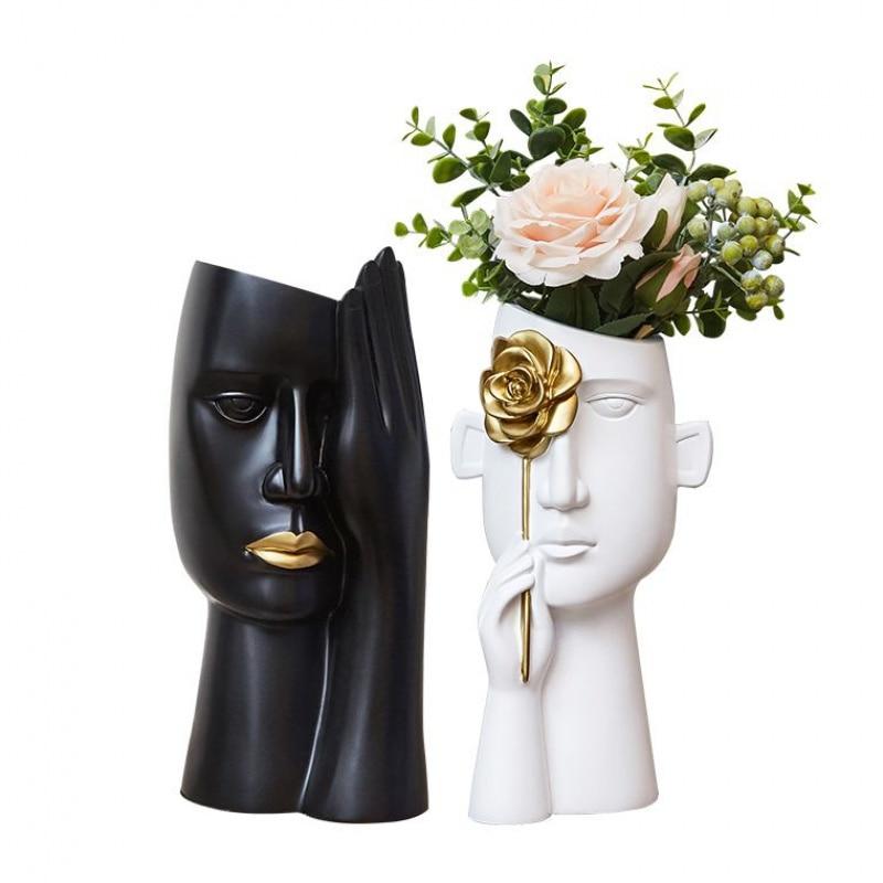 Abstract Portrait Vase Collection