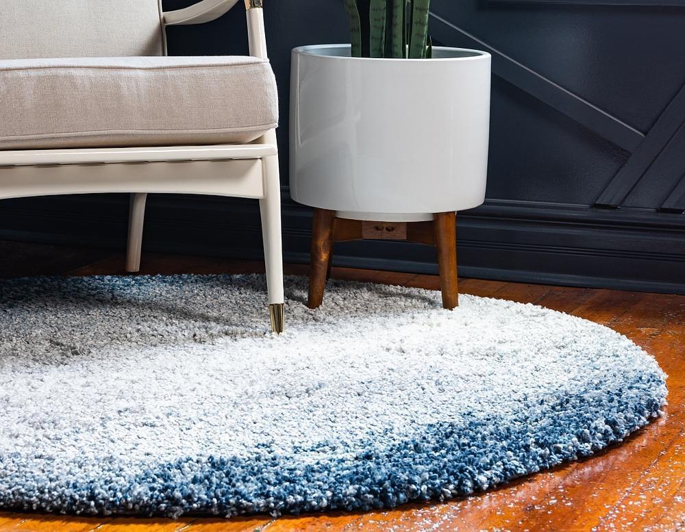 Decker - Gradient Blend Shaggy Rug - Nordic Side - Area-rug, feed-cl0-over-80-dollars, hallway-runner, large-rug, modern, modern-rug, round-rug, shaggy-rug, unique-loom, us-only, us-ship