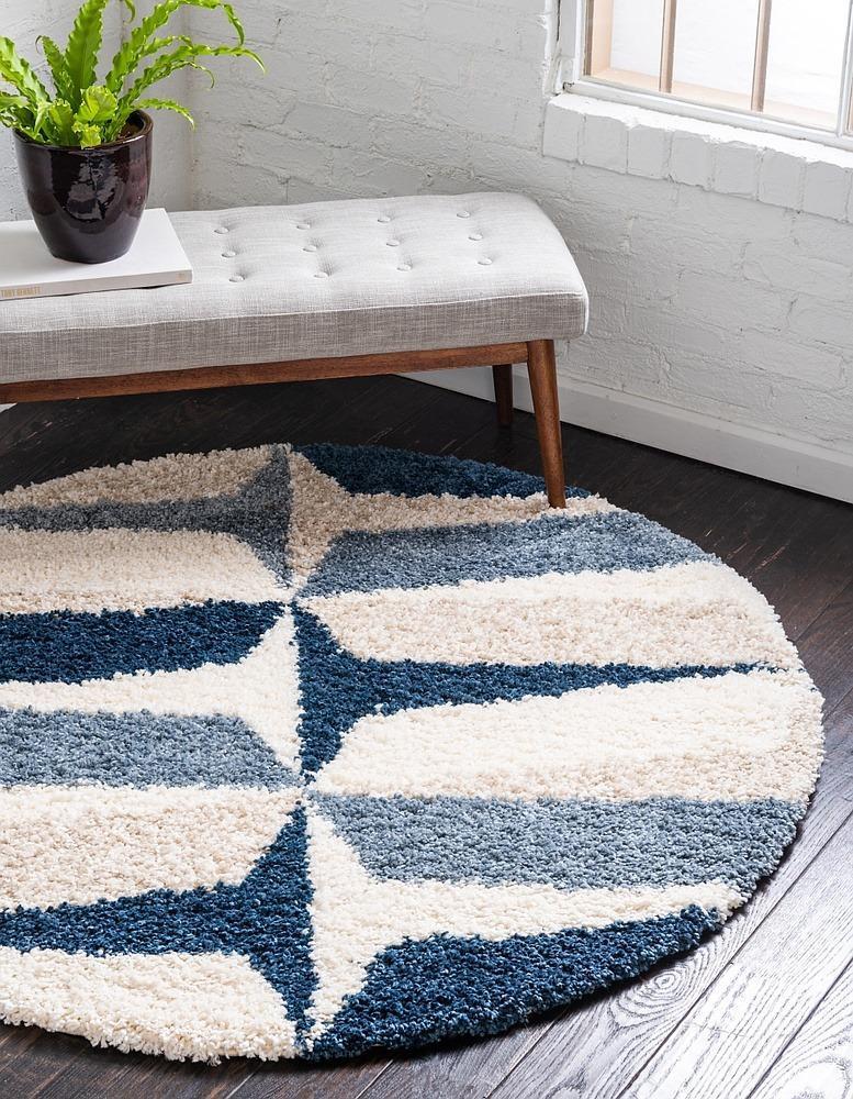 Jeramiah - Modern Shaggy Area Rug - Nordic Side - feed-cl0-over-80-dollars, unique-loom, us-only, us-ship