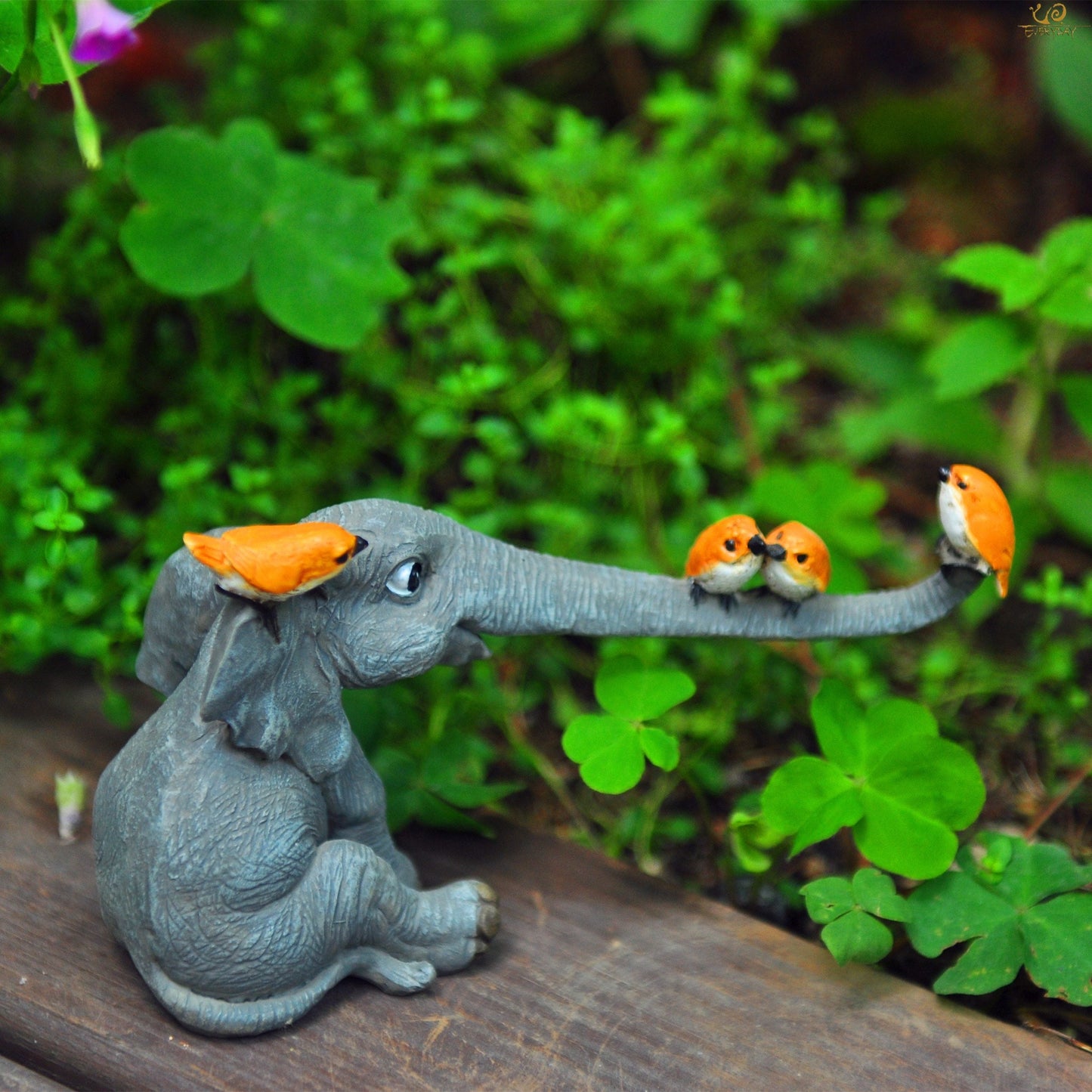 Lucky Charming Elephant Statue