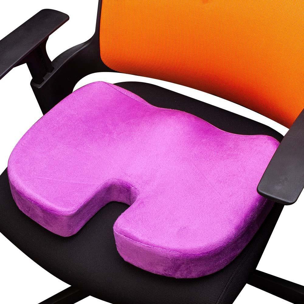 Orthopedic Memory Foam Breathable Seat Cushion For Pain Relief - Nordic Side - aylio coccyx orthopedic comfort foam seat cushion, aylio coccyx seat cushion, aylio orthopedic comfort foam cocc