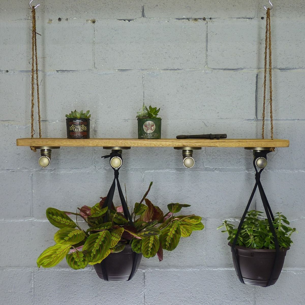 Modern Industrial Plant Holder Hanging Shelf - Nordic Side - 10-11, feed-cl0-over-80-dollars, furniture-pipeline, furniture-tag, US