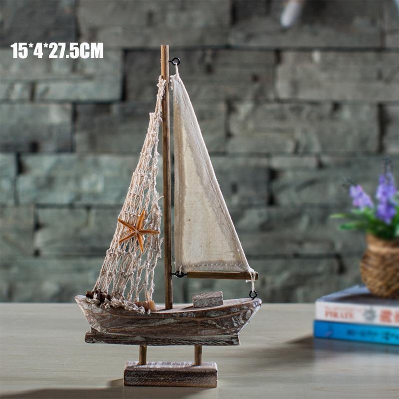 Mediterranean Model Sailboat - Nordic Side - Mediterranean, model, sailboat