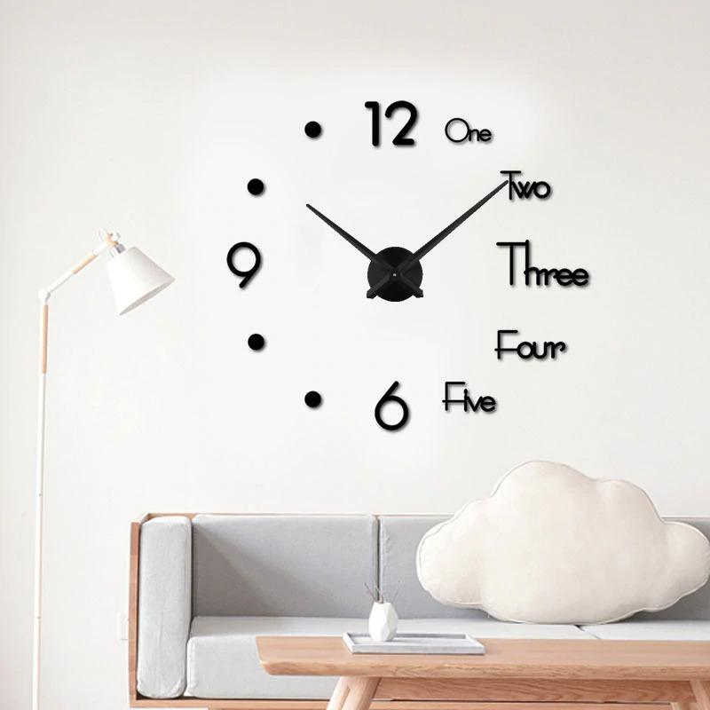 Lorenzo 3D DIY Wall Clock - Lorenzo