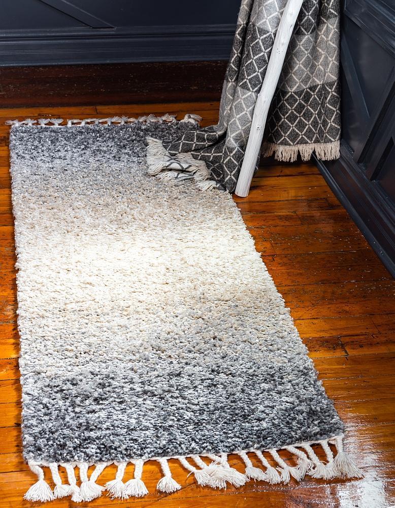 Decker - Gradient Blend Shaggy Rug - Nordic Side - Area-rug, feed-cl0-over-80-dollars, hallway-runner, large-rug, modern, modern-rug, round-rug, shaggy-rug, unique-loom, us-only, us-ship