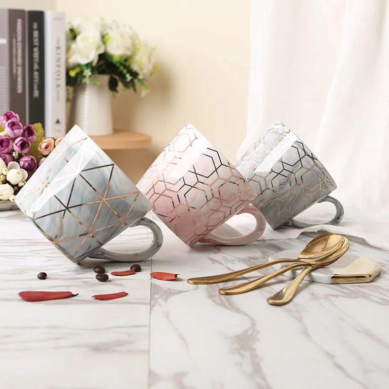 Gold Triangle Mug - Nordic Side - bis-hidden, dining, mugs and glasses, spo-enabled