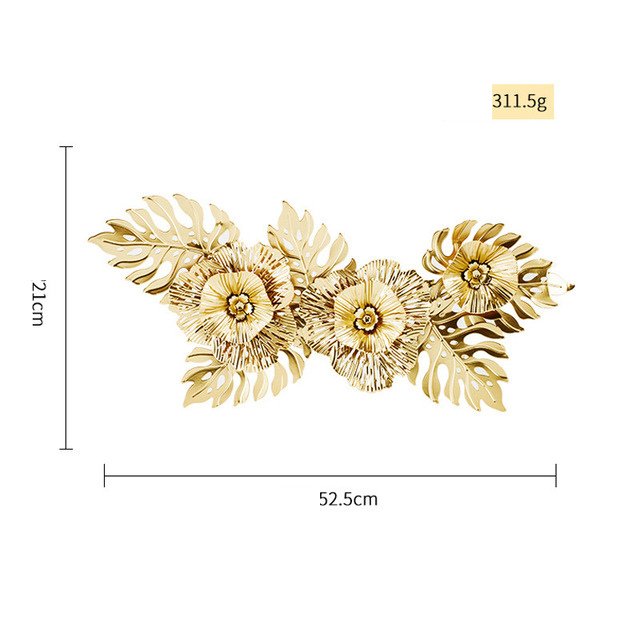 Flower Metal Wall Decor