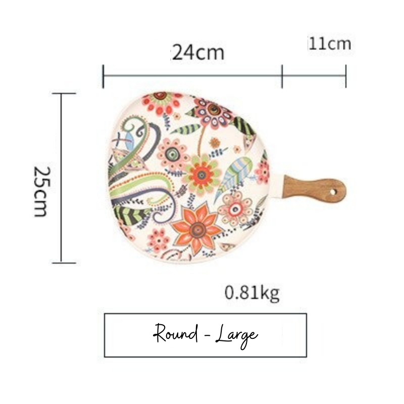 Klastiva™ Floral Dinner Plate - Nordic Side - 