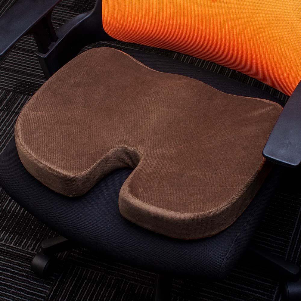 Orthopedic Memory Foam Breathable Seat Cushion For Pain Relief - Nordic Side - aylio coccyx orthopedic comfort foam seat cushion, aylio coccyx seat cushion, aylio orthopedic comfort foam cocc