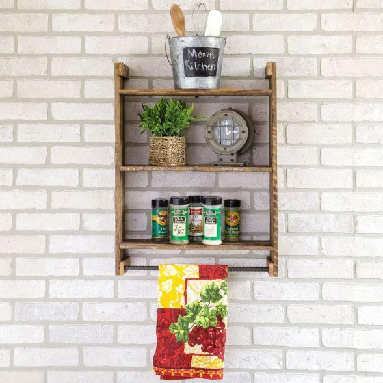 Camelia - Three Tier Rustic Wall Shelves - Nordic Side - feed-cl0-over-80-dollars, feed-cl1-furniture, furniture-pipeline, us-ship